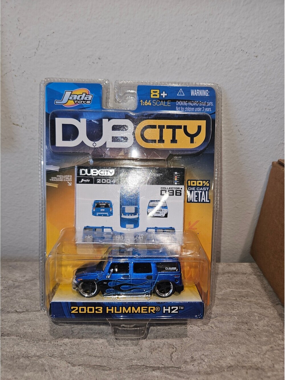 Jada Toys DUB City 2003 Hummer H2 Diecast Model 1:64 Scale